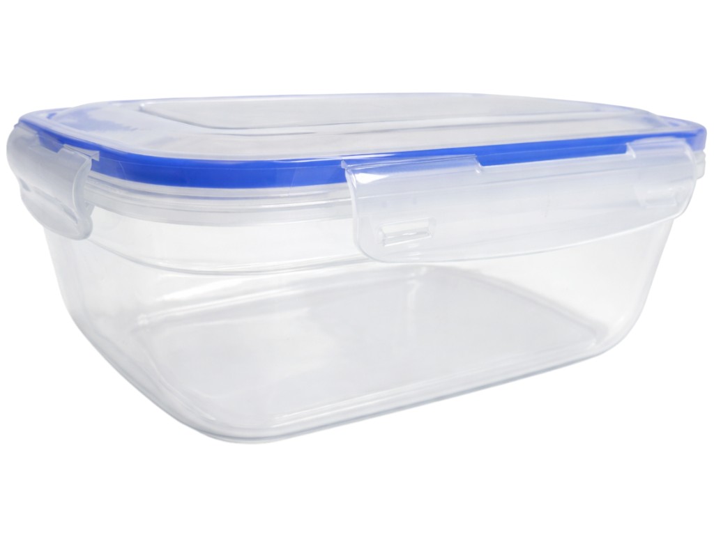 Контейнер харчовий Stars Plast, квадратний, пластик, 400, 800, 1400, 2300мл (ціна за набір 4шт)