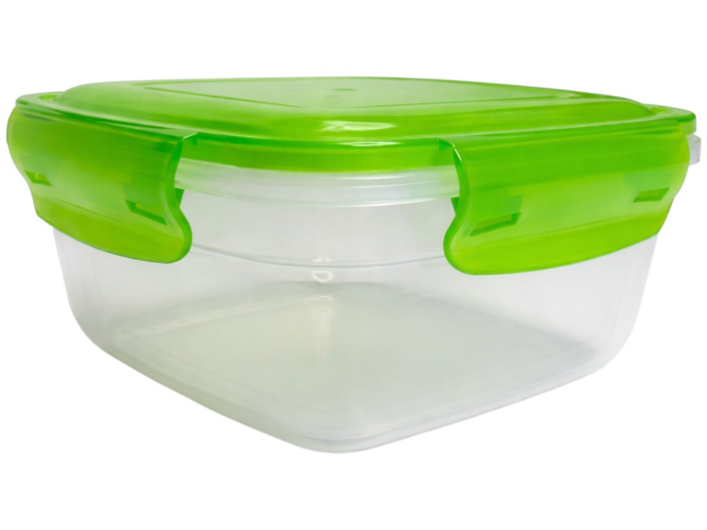 Контейнер пищевой Stars Plast, квадратный, пластик, 275, 500, 900, 1500мл (цена за набор 4шт)