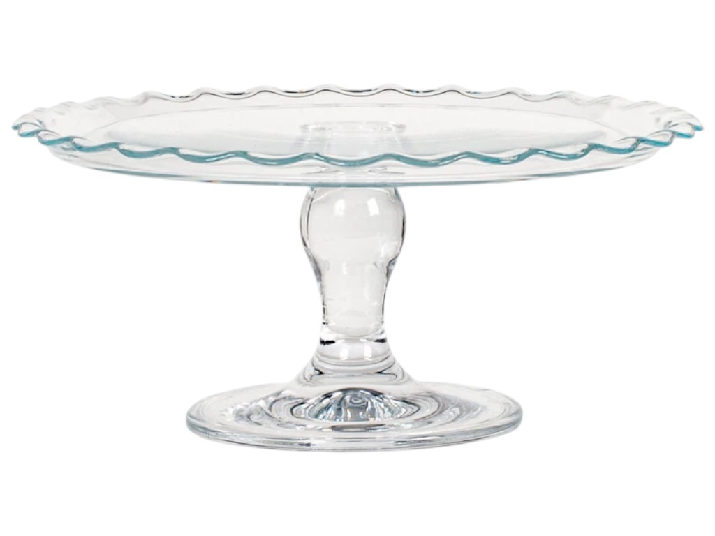 Блюдо-тортовница на ножке Pasabahce Patisserie, стекло, 37 см, цвет прозрачный