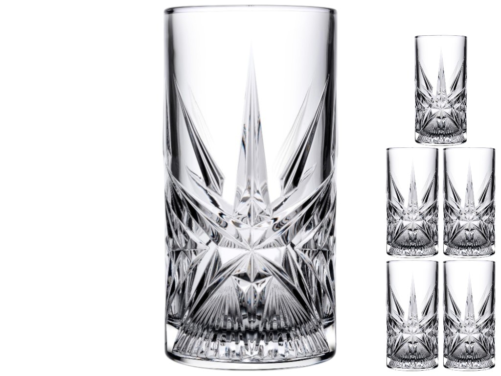 Стакан Goldstar, стекло, 330мл, цвет прозрачный (цена за набор 6шт)