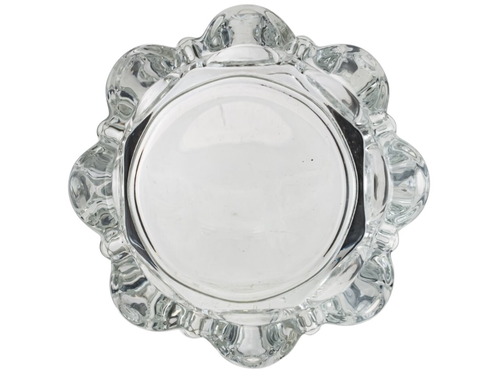 Пепельница круглая Rose, стекло, 10,9х3,5см, цвет прозрачный