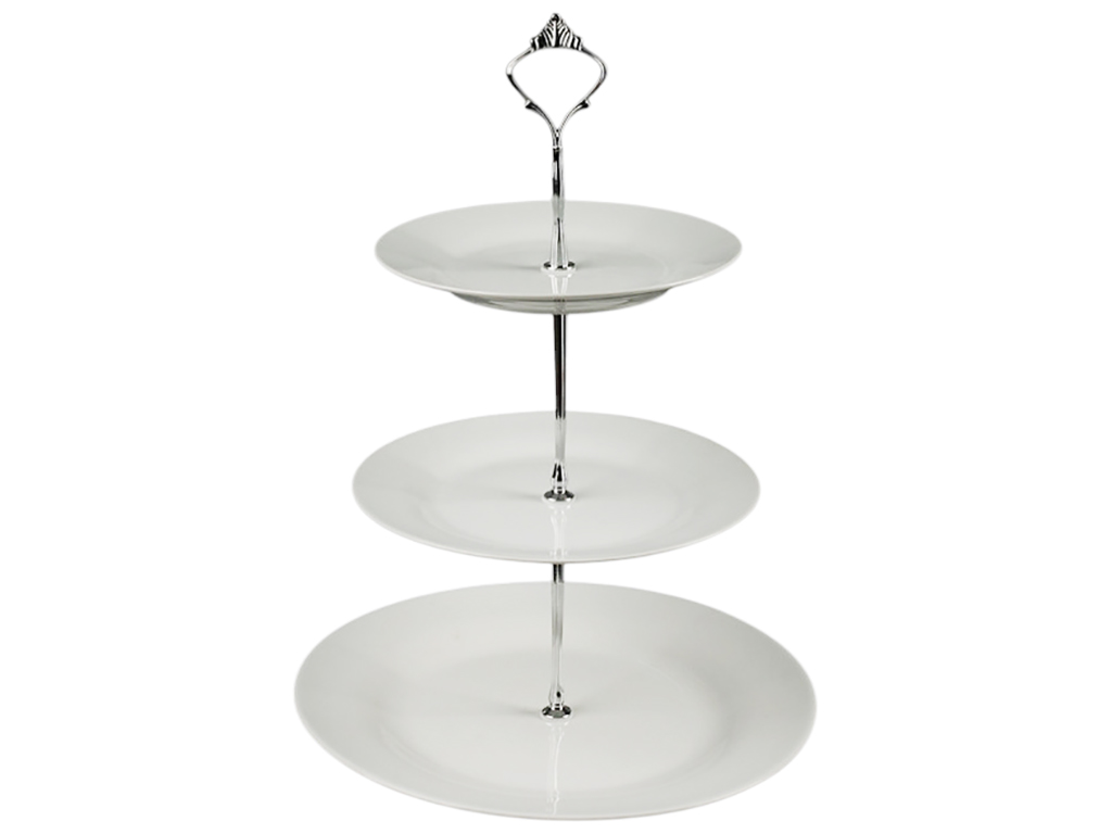 Фруктовница 3-х ярусная, 16,5/20,5/27см