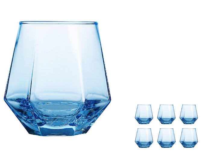 Набор стаканов Luton Blue, 340мл (цена за набор 6шт)