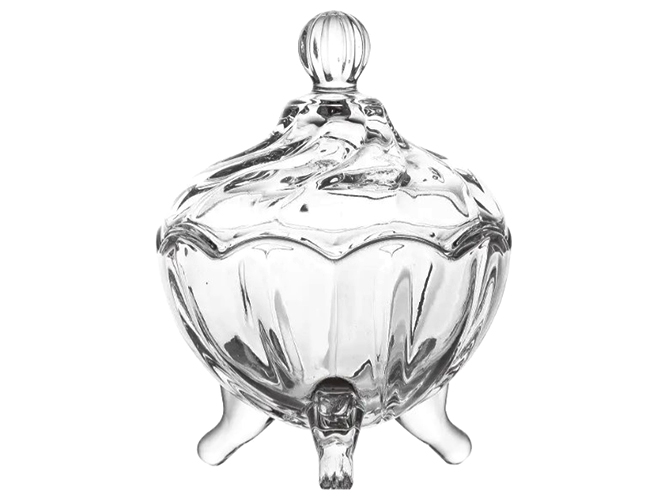 Конфетница для сладостей Свитти бол, с крышкой, 9,5см