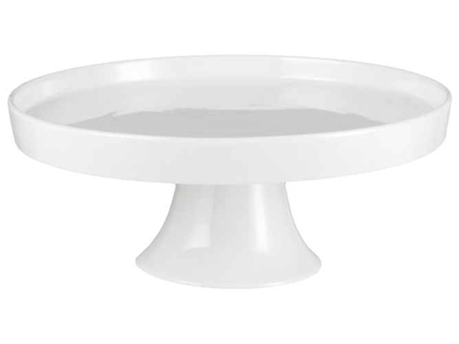 Тортівниця на ніжці з бортом, 22см
