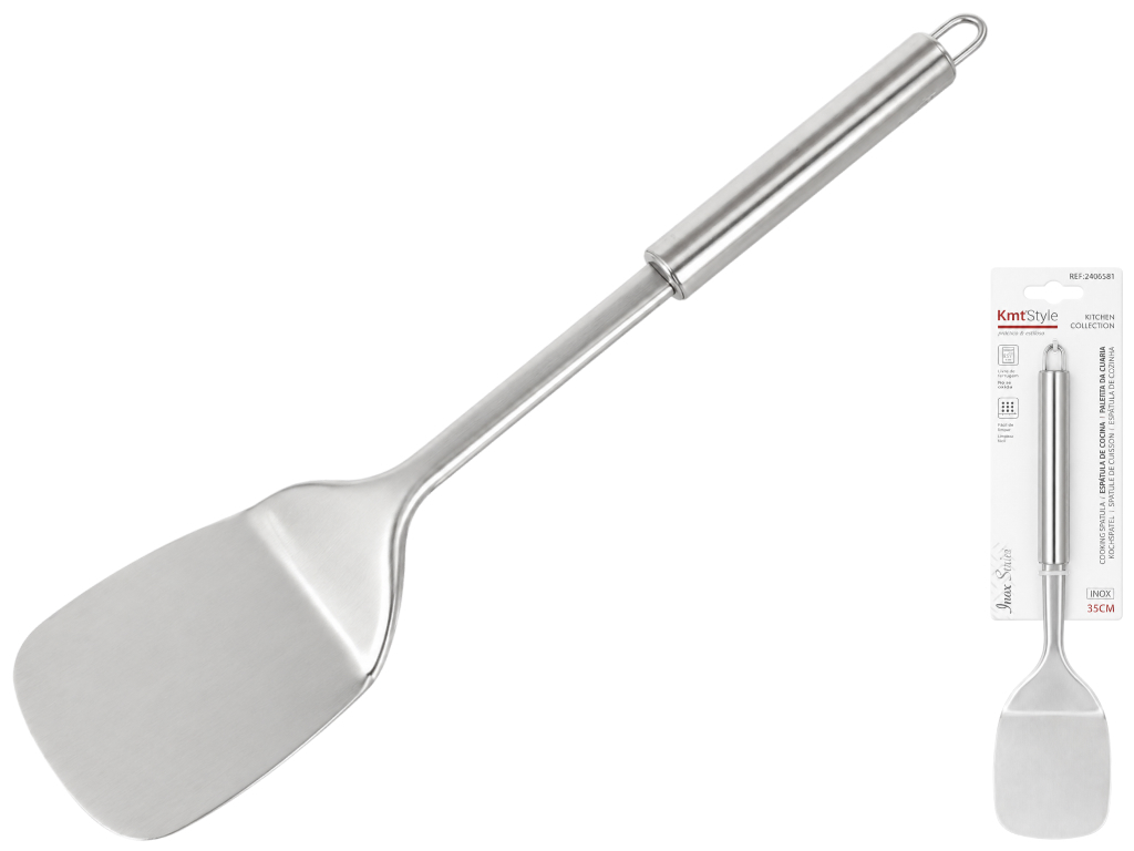 Лопатка кухонная Kmt Style, нержавеющая сталь, 35×9,5см