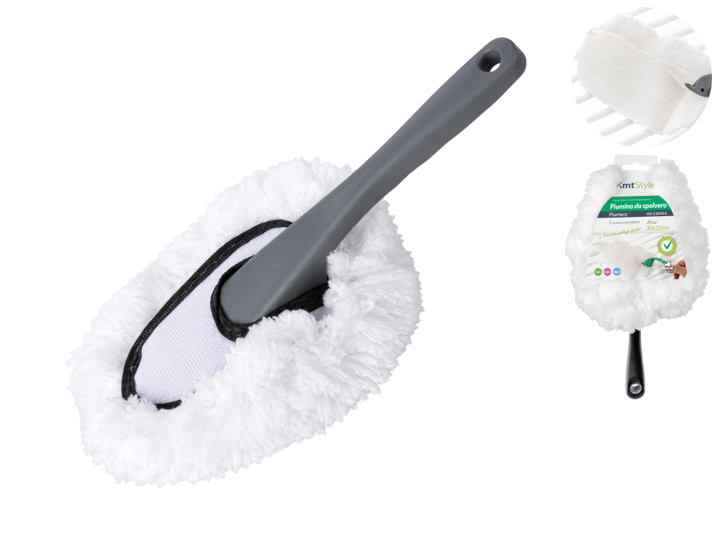 Щетка для уборки пыли KmtStyle, 32×15 см, белая
