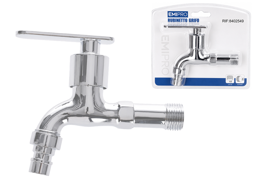 Кран для води Emipro металевий 1/2"