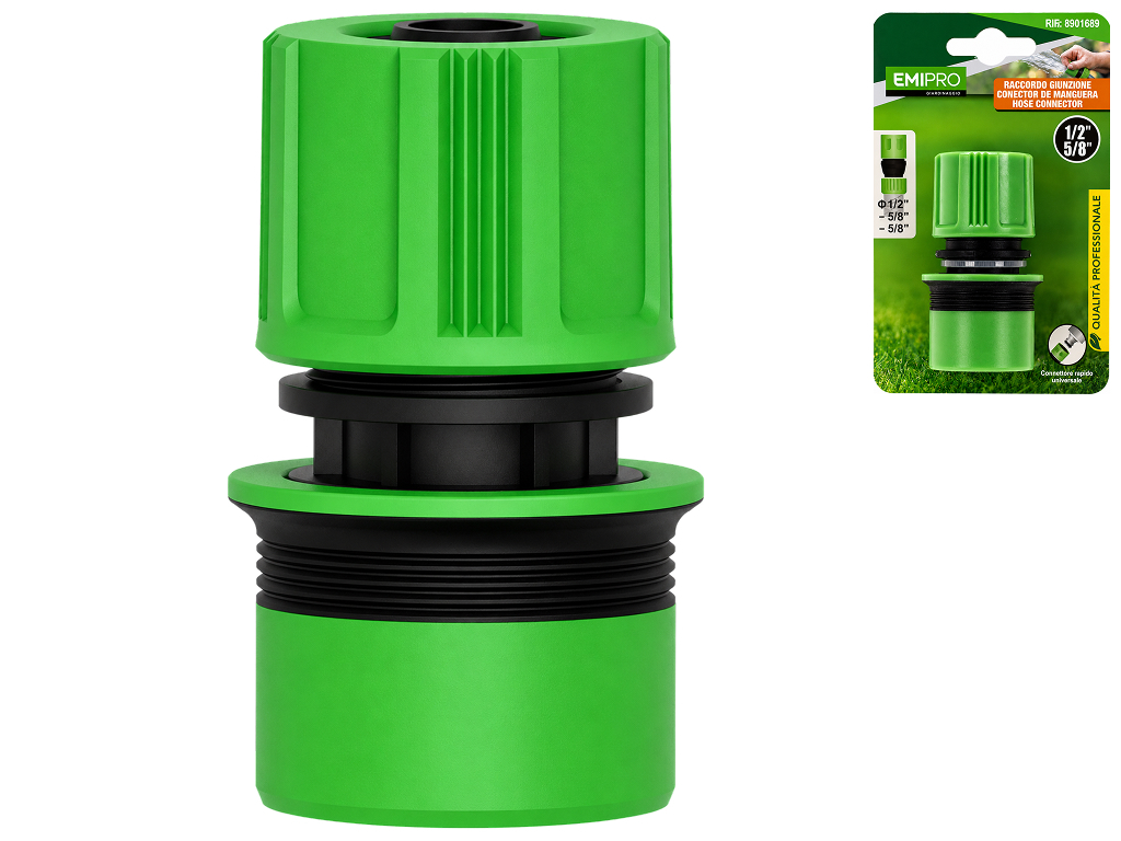 Коннектор для шланга Emipro 1/2"–5/8"