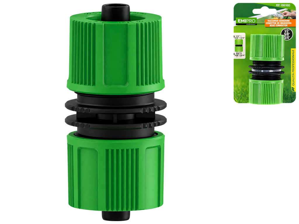 Соединитель для шланга Emipro 1/2"–3/4"