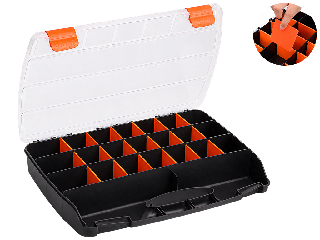 Органайзер для инструментов Kmt Tools пластиковый, 38×31×7 см