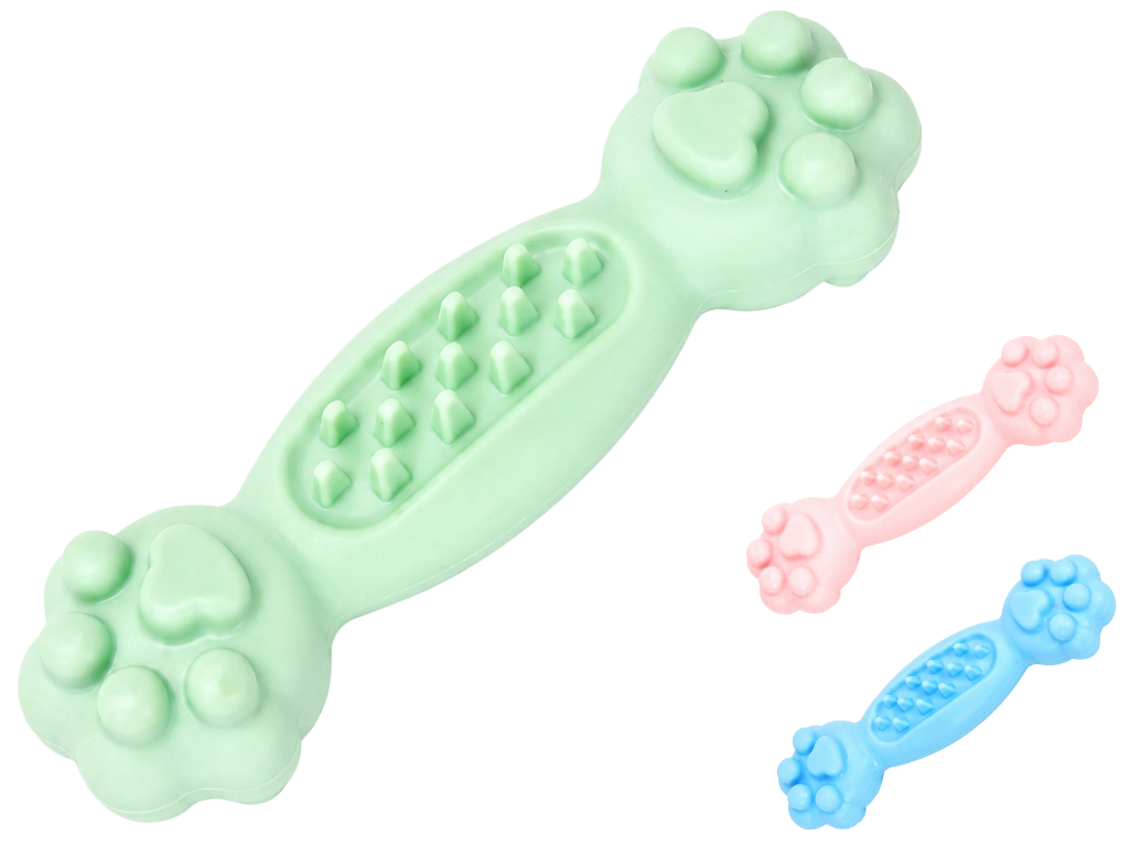 Игрушка для собак Лапки, TPE, 13,5×4см, 3 цвета (цена за 1шт)