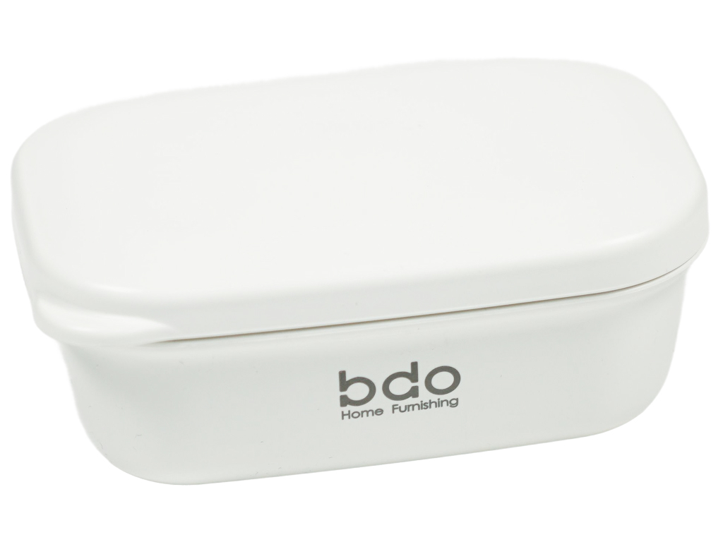 Дорожня мильниця BDO з кришкою, 11,5×8×4,5 см
