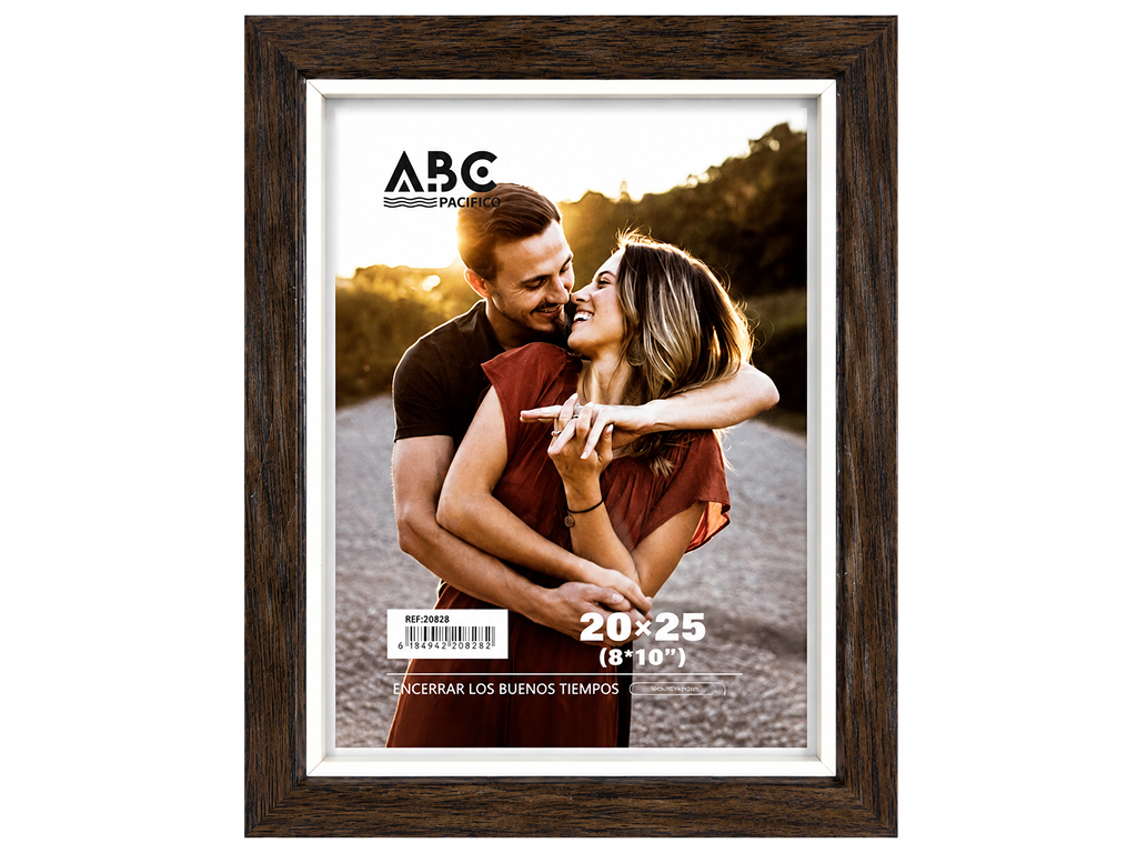 Фоторамка для фотографий 20×25 см, коричневая