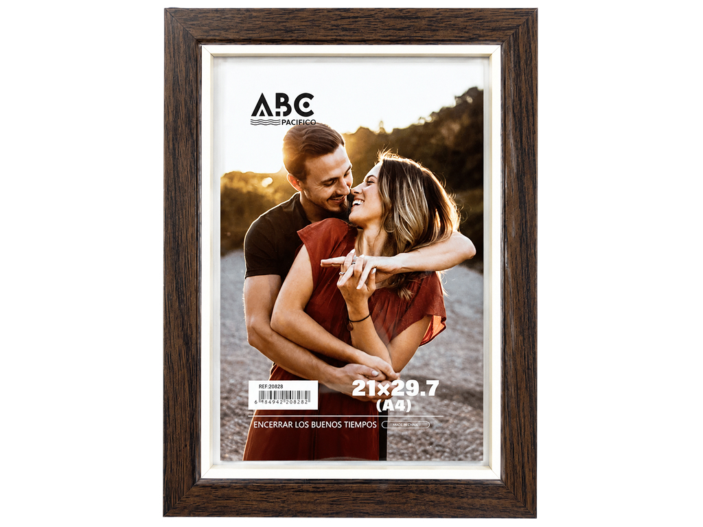 Фоторамка для фотографій 21×29,7 см (A4), коричнева