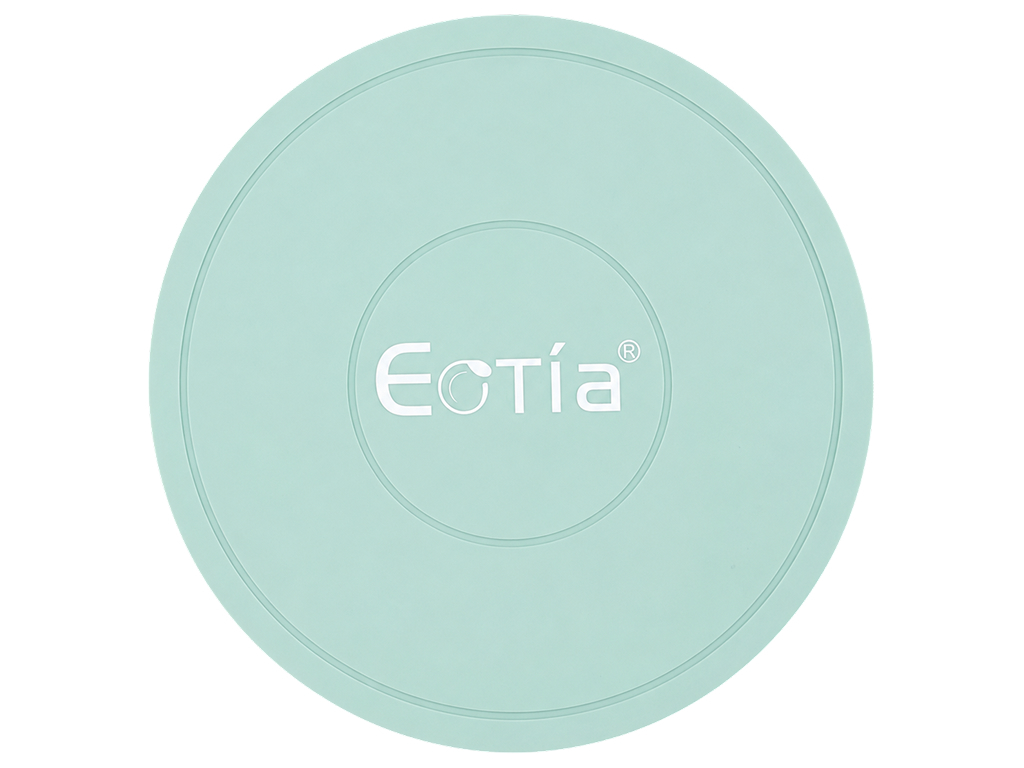 Силиконовая подставка под горячее Eotia, d22 см, мятная
