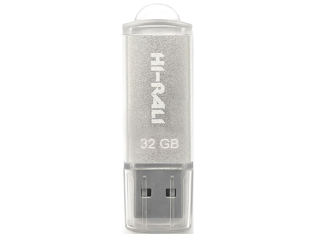 USB флеш-накопичувач Hi-Rali Rocket 32gb Колір Сталевий
