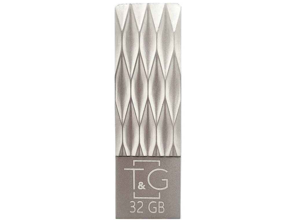 USB флеш-накопичувач T&G 32gb Metal 103 Колір Сталевий