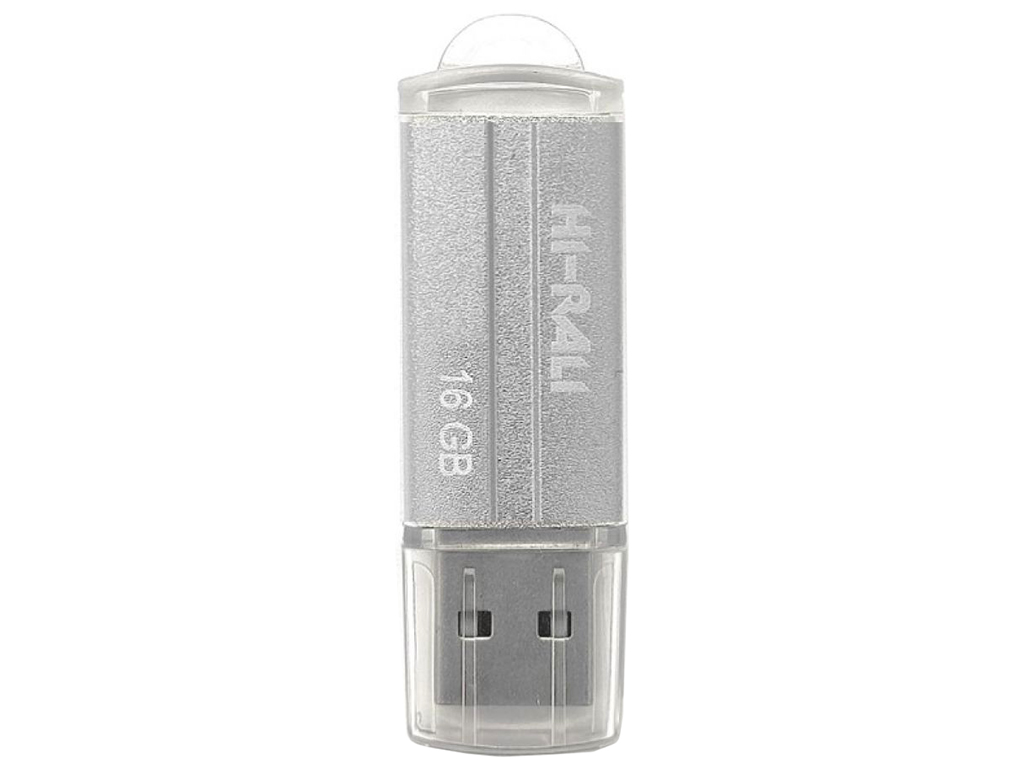 USB флеш-накопичувач Hi-Rali Corsair 16gb Колір Сталевий