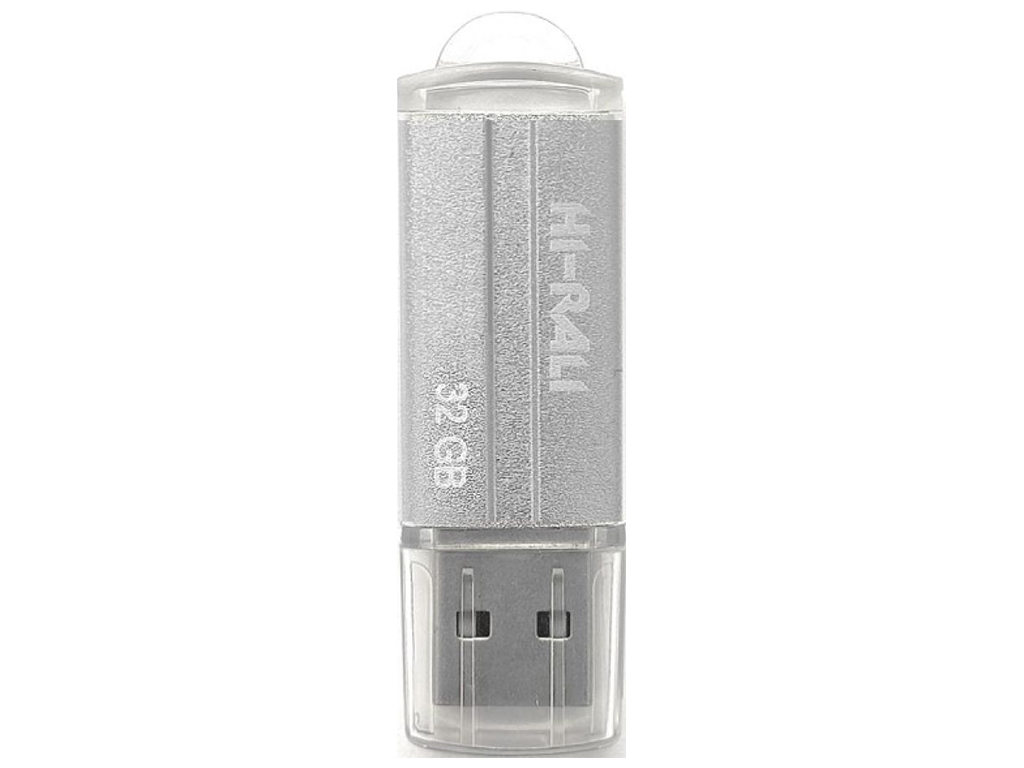 USB флеш-накопичувач Hi-Rali Corsair 32gb Колір Сталевий