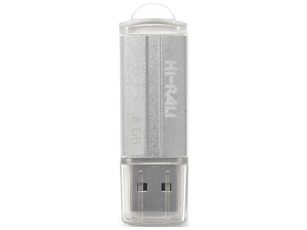 USB флеш-накопичувач Hi-Rali Corsair 8gb Колір Сталевий