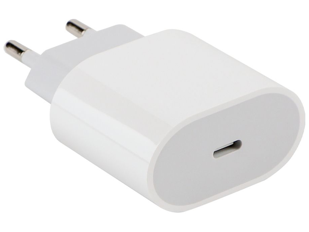 Сетевое Зарядное Устройство Apple PD 25W iPhone 14 Pro Max 1:1 Цвет Белый
