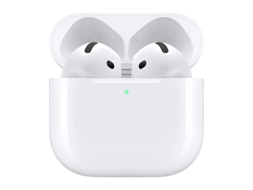 Блютуз стерео гарнитура типа Airpods 4 Copy (чип Jerry) ANC, белый