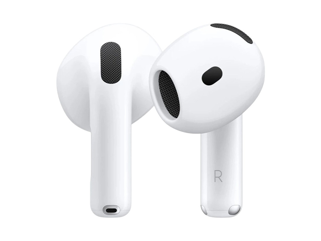 Блютуз стерео гарнитура типа Airpods 4 Copy (чип Jerry) ANC, белый