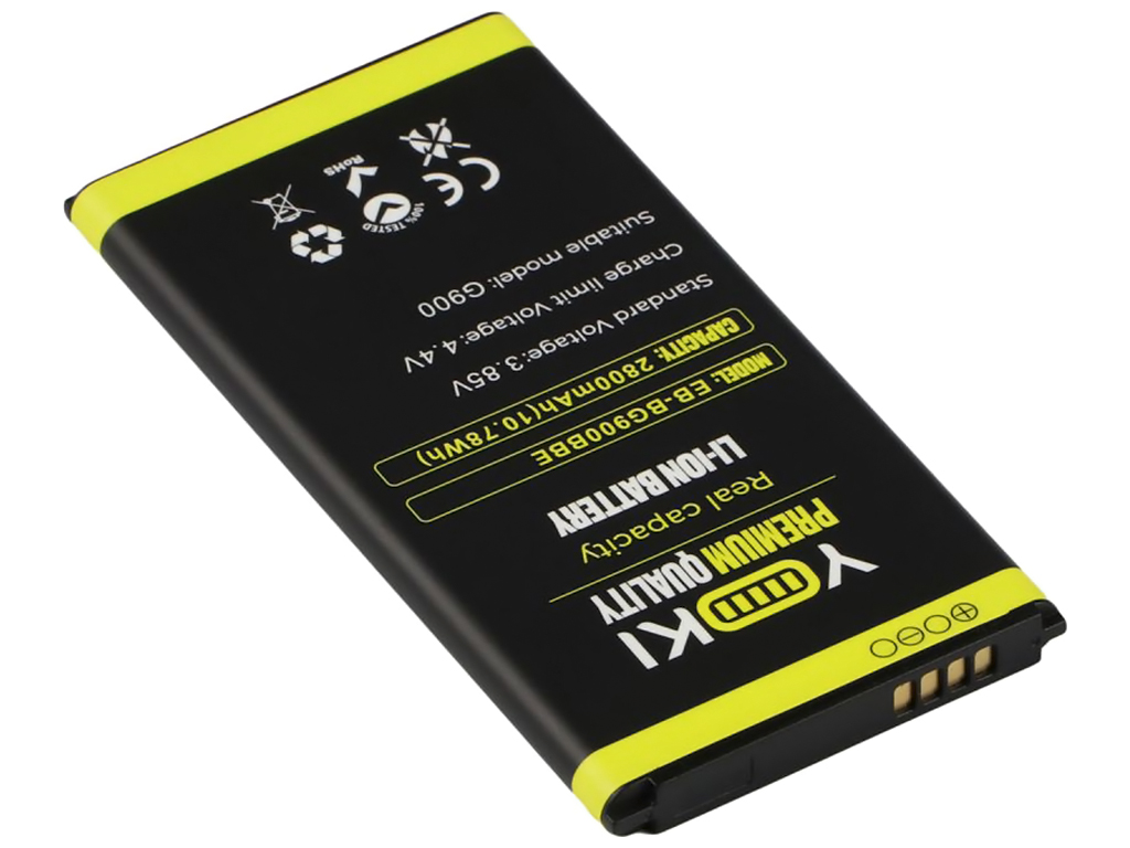 Аккумулятор для Samsung G900 Galaxy S5 / EB-BG900BBE Характеристики AA PREMIUM