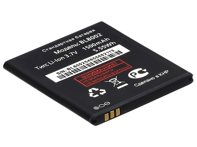 Акумулятор для Fly IQ4490i / BL8002 Характеристики AAAA