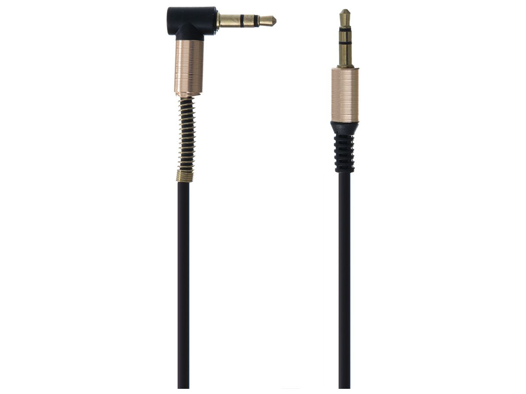 Кабель Aux Cable Spring SP-206, Чорний