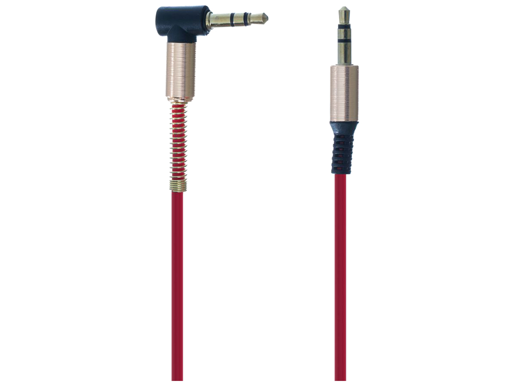 Кабель Aux Cable Spring SP-206 Колір Червоний