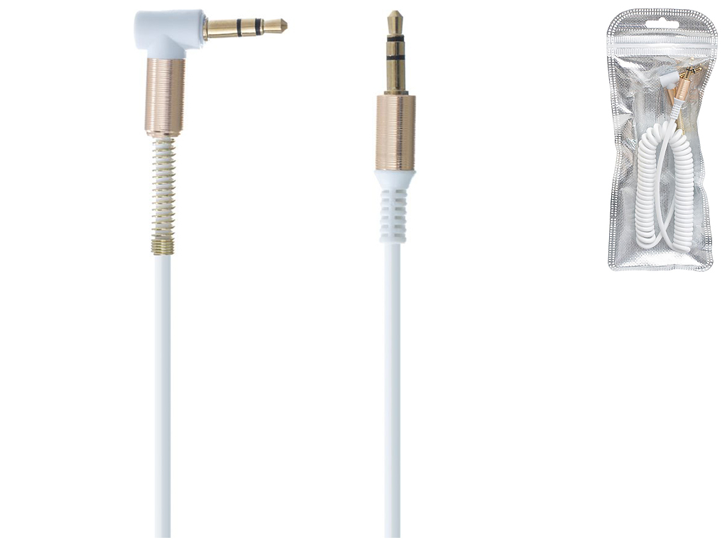 Кабель Aux Cable Spring SP-206, Білий