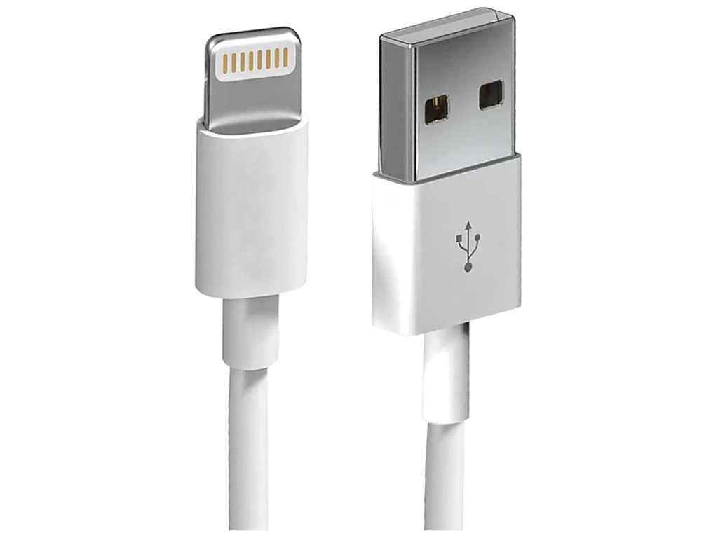 Кабель USB Cable Onyx Lightning 1м, No Logo/No Packing Цвет Белый