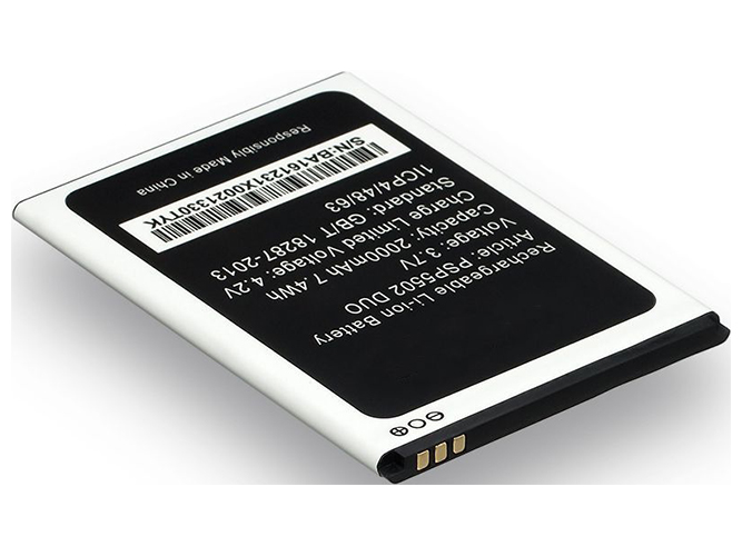 Аккумулятор для Prestigio PSP5502 Характеристики AAA no LOGO