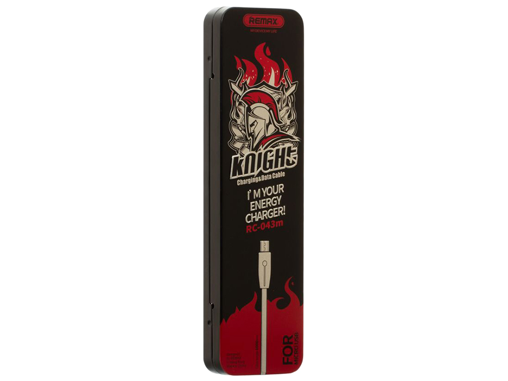 Кабель USB Remax RC-043m Knight Micro Цвет Розовый