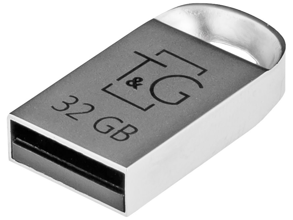 USB флеш-накопичувач T&G 32gb Metal 107 Колір Сталевий