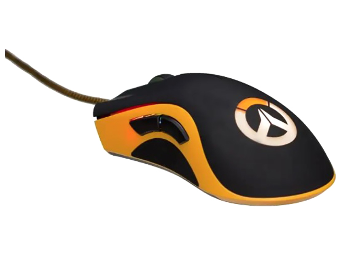 USB Мышь Razer DeathAdder Chroma Overwatch Цвет Чёрно-Жёлтый