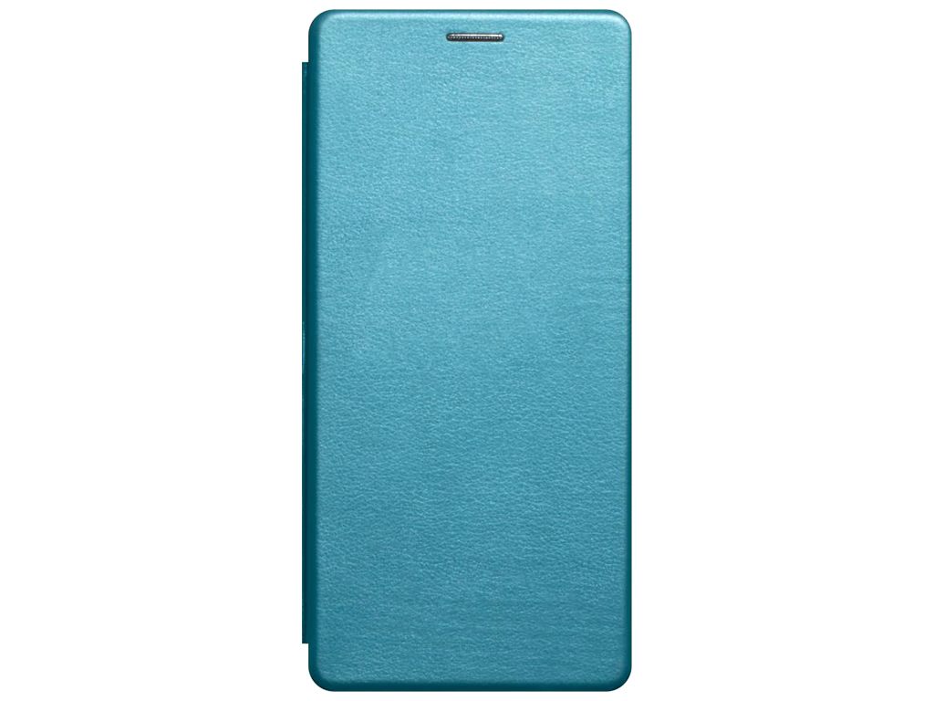 Чехол-книжка кожа для Xiaomi Redmi Note 9s / Pro / Max Цвет Голубой