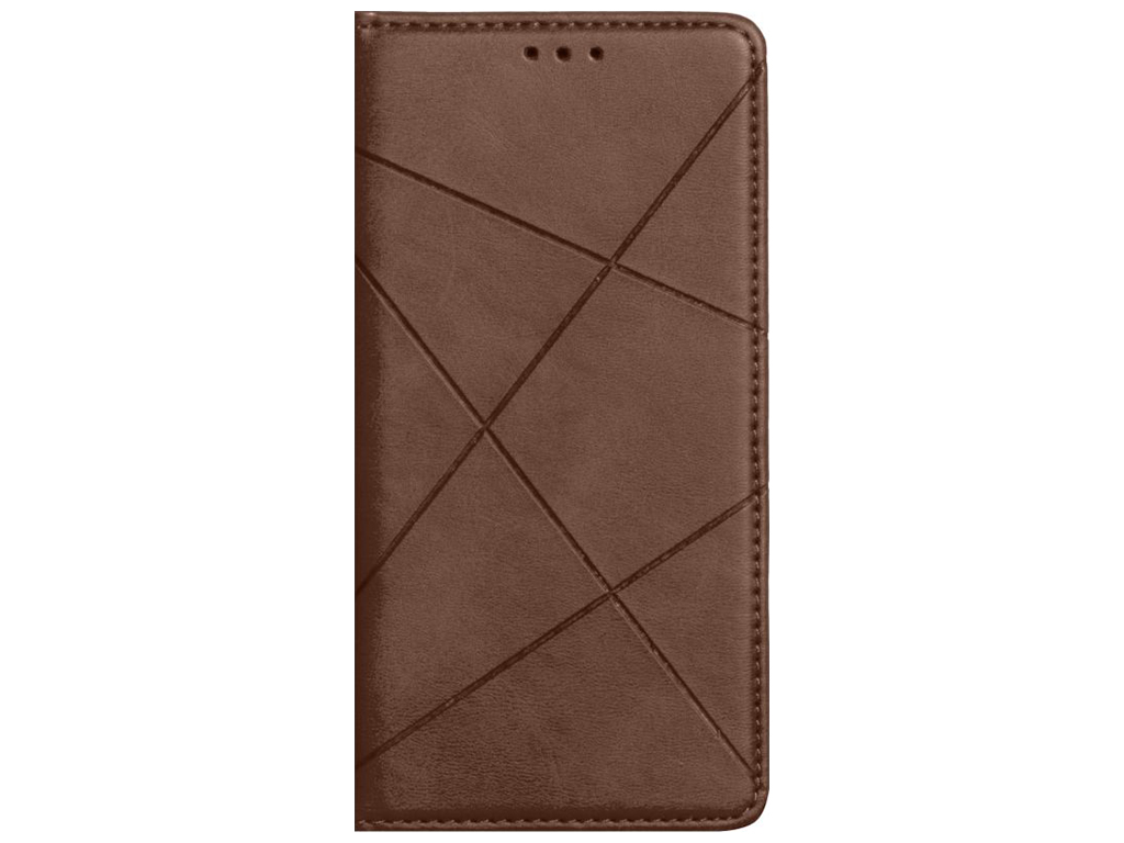 Чехол-книжка Business Leather для Samsung A21s Цвет Коричневый