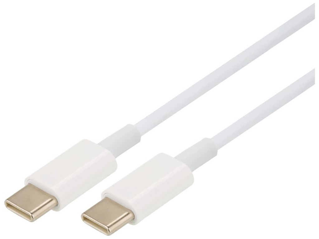 Кабель USB Foxconn Type-C to Type-C High Copy Колір Бiлий