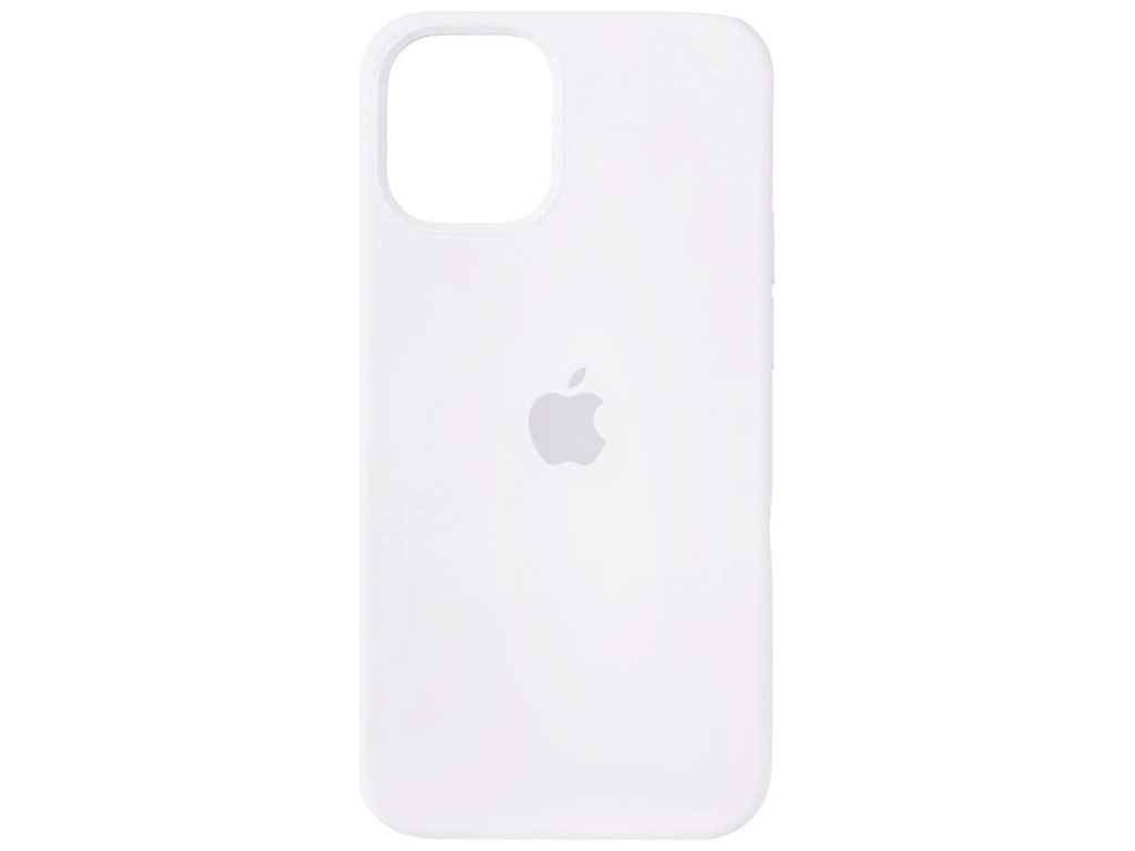 Чехол MagSafe Silicone Full Size Copy для iPhone 12 Mini Цвет White