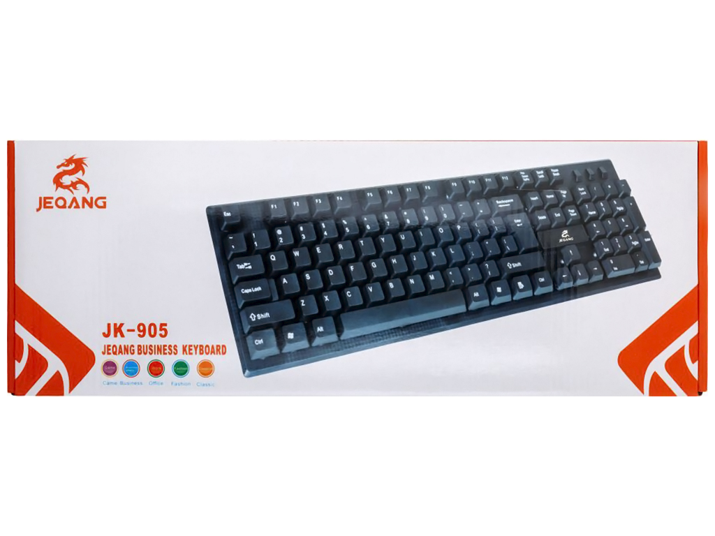 Клавиатура JEQANG JK-905, цвет Черный