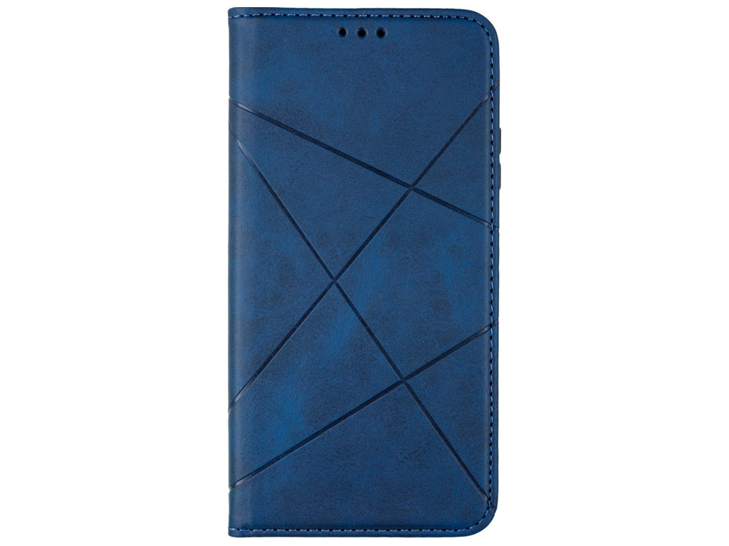 Чехол-книжка Business Leather для Xiaomi Poco M3/Redmi 9T Цвет Синий