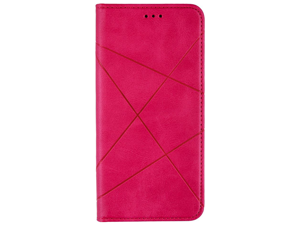 Чохол-книжка Business Leather для Oppo A12 Eur Ver Колір Малиновий
