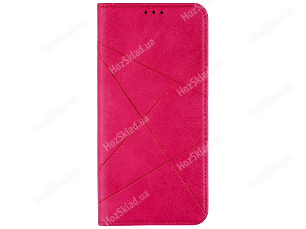 Чехол-книжка Business Leather для Samsung Galaxy A72 Eur Ver Цвет Малиновый