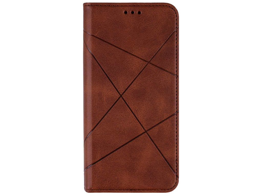 Купить Чехол-книжка Business Leather для Samsung Galaxy A52 Eur Ver Цвет  Коричневый недорого