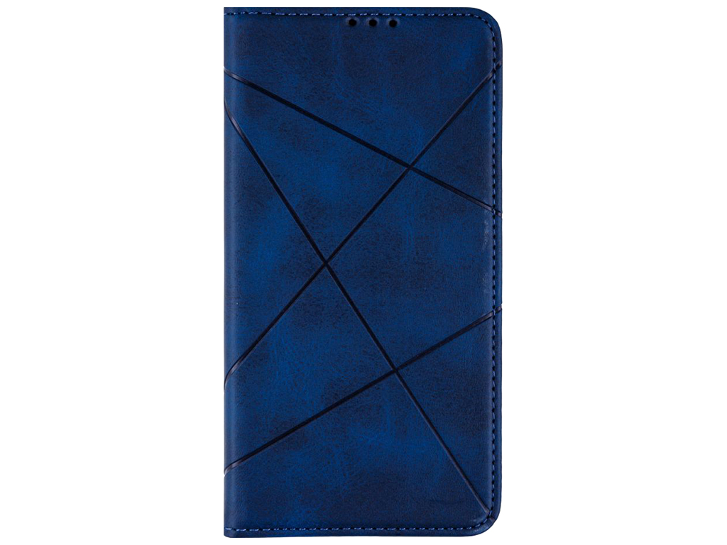 Чехол-книжка Business Leather для Samsung Galaxy A12 Eur Ver Цвет Синий