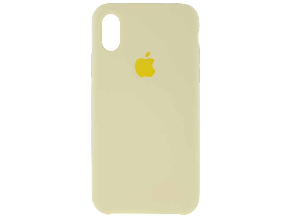 Чехол Original для iPhone X/Xs Copy Цвет 60, Crem yellow