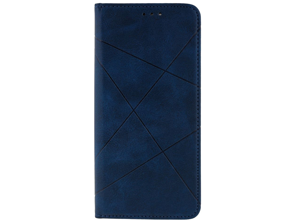 Чохол-книжка Business Leather для Xiaomi Redmi Note 10 Колір Синiй